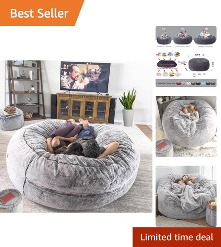 Luxurious 5ft light grey - 5ft, bean