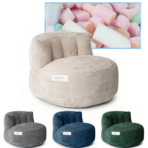 Velvet beanbag chair bean - velvet,