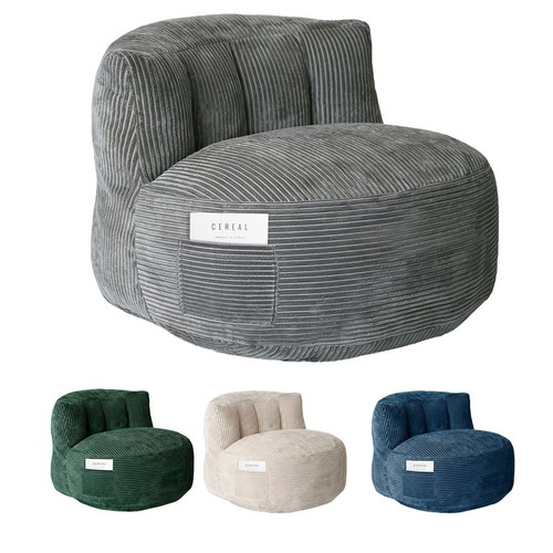 Crescent bean bag chair foam - crescent,