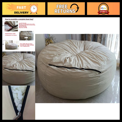 7ft bean bag inner liner - bag,