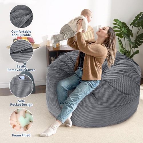 Corduroy sofa bed bean - corduroy,