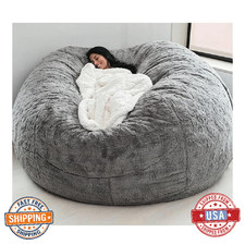 UOOD 7ft Giant Suede Bean Bag