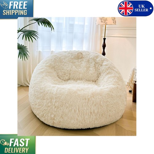 5ft soft faux fur bean - fur, bag