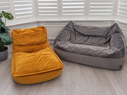 Icon milano velvet bean - bean, bag