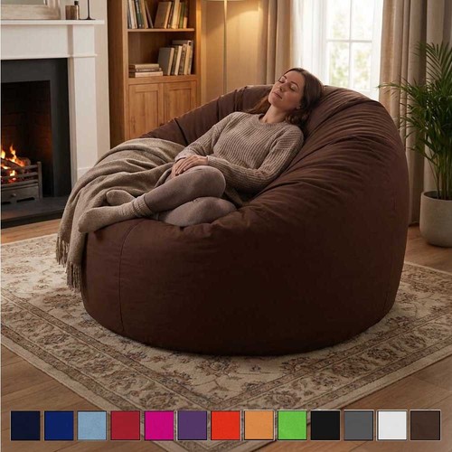 Cotton bean bag chair huge - bean,