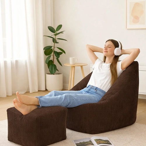 Bean bag chair - bean, with