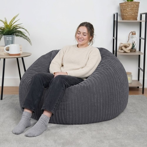 Adult corduroy bean bag big - adult,