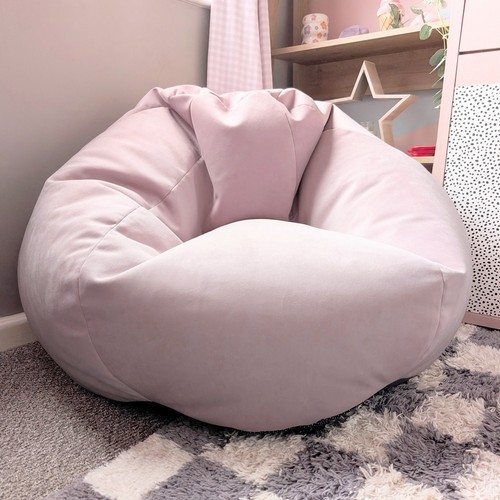 Extra large velvet beanbag - velvet,
