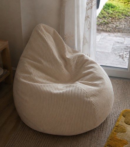 Large bean bag chair with - large,